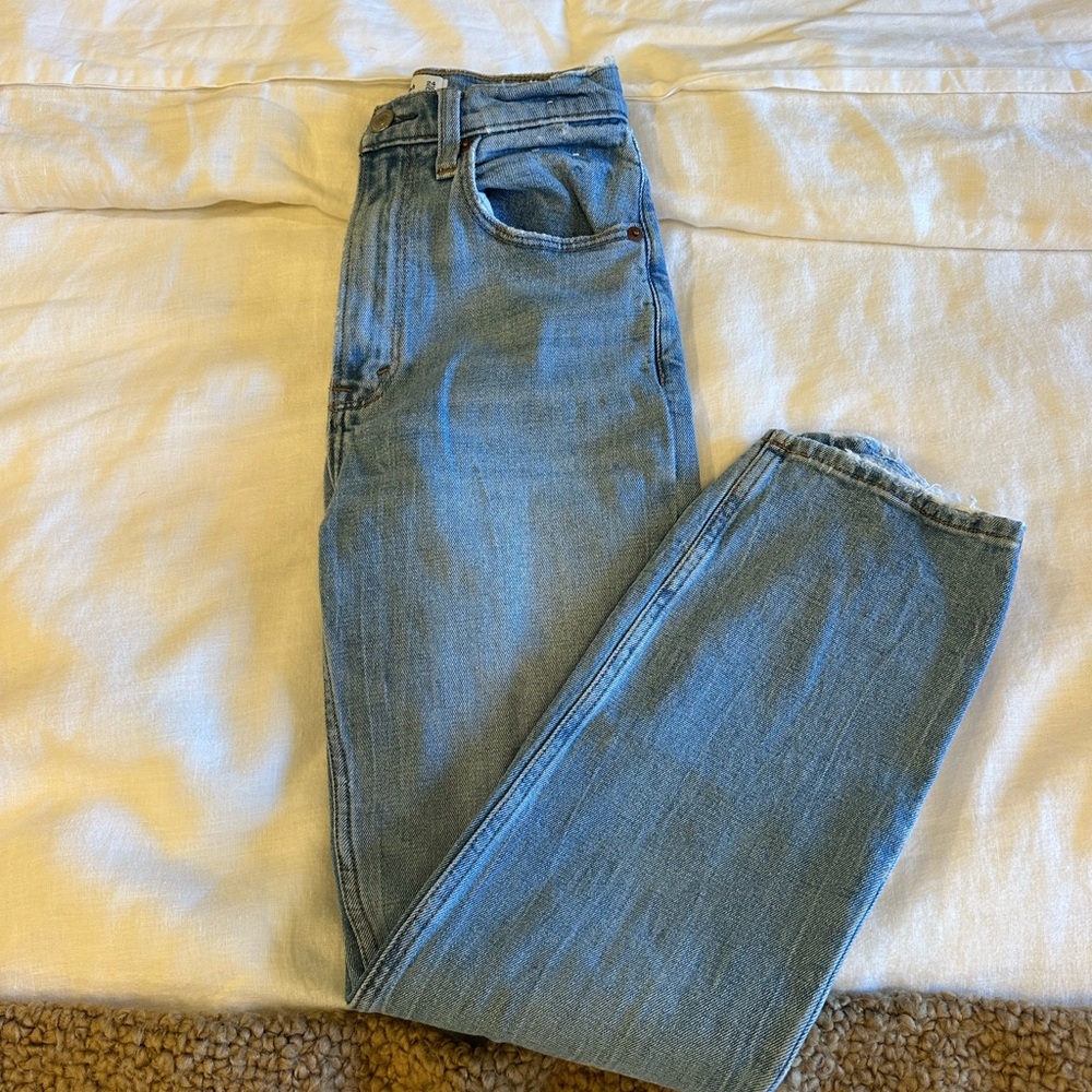 Abercrombie & Fitch Light Blue Straight Jeans